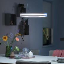 Philips Hue White Ambiance Pendelleuchte Being Weiß mit Dimmschalter für Bluetooth & ZigBee