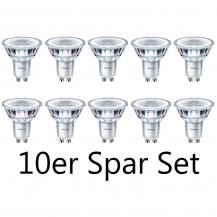 10 x Philips CorePro LED Spot GU10 LED 3,5W wie 35W Glas 3000K warmweißes Licht