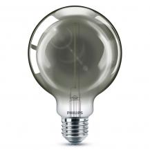 PHILIPS E27 LED Globe Vintage Globe Lampe Rauchglas 2.5W wie 15W extra warmes weiß Shabby-Look
