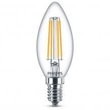 PHILIPS E14 LED Filament Leuchtmittel Kerzenform 6.5W wie 60W warmweiss klar