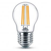 PHILIPS E27 LED Tropfen Lampe klar mit Filamentfäden 6.5W wie 60W warmweisses Licht