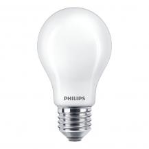 PHILIPS E27 LED Filament Lampe A60 4.5W wie 40W 4000K neutralweißes Licht - klassische Glühlampenform matt