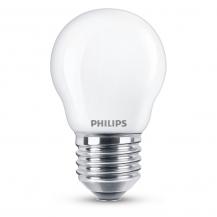 PHILIPS E27 Kleine LED Tropfen Lampe Milchglas 6.5W wie 60W 2700K warmweißes Licht