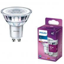 PHILIPS LED Strahler GU10 3.5W als 35W-Ersatz 36° Abstrahlwinkel warmweißes Licht 3000K