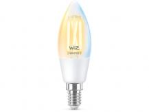 Aktion: Nur noch angezeigter Bestand verfügbar - WIZ E14 Smarte LED Kerzen Lampe Tunable White 4,9W wie 40W WLAN/ W-Fi