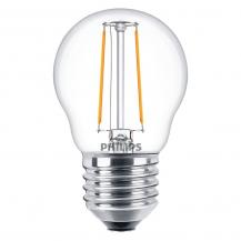 Philips LED E27 Tropfen Lampe 2,2W wie 25W warmweiß 2700K klar augenschonend
