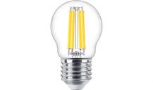 Philips LED Filament E27 LED-Leuchtmittel in Tropfenform dimmbar 3,4W wie 40W warmweißes Licht mit hoher Farbwiedergabe 90Ra