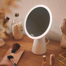 Philips Akku USB LED Tischleuchte  und Kosmetiklampe Mirror in Weiß dimmbar