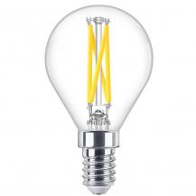 Philips Lighting E14 LED Tropfen 2.5W wie 25W warmweißes dimmbares Licht 2700K- Filamentoptik für dekorative Leuchten