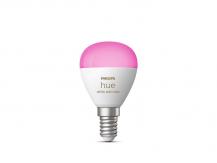 Philips Hue White & Color Ambiance E14 Tropfen Lampe 5,1W - steuerbar via App, kompatibel mit Amazon Alexa