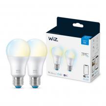 2er Pack WIZ E27 Smarte LED Lampe tunable White dimmbar 8W wie 60W WLAN