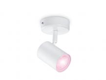 Aktion: Nur noch angezeigter Bestand verfügbar - WIZ Smarter 1-flammiger RGB LED Wandstrahler Imageo in Weiß WLAN/Wi-Fi Tunable White & Color