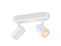 WIZ Smarter 2-flammiger LED RGB Deckenstrahler Imageo in Weiß WLAN/Wi-Fi Tunable White & Color