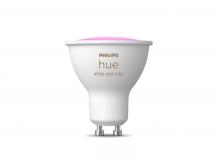 2Philips Hue White & Color Ambiance GU10 LED Spot 4,2W wie 35W dimmbar Bluetooth- und ZigBee-Steuerung RGBW