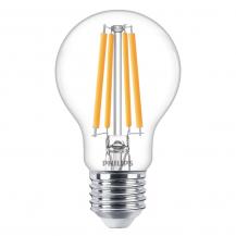 PHILIPS Classic E27 Ultra Efficientes LED Leuchtmittel 4W wie 60W warmweißes Licht in trendiger Filamentoptik 3000K