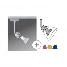 Paulmann 95182 URail System DecoSystems LED Spot 1x3.5W GU10 Chrom Metall