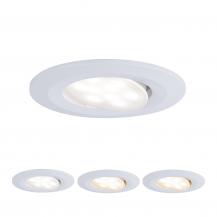 Paulmann 99934 Einbauleuchte Set Calla IP65 3step color rd schw LED 550lm tunable white 5.5W Weiß