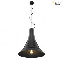 SLV 1000433 BATO 45 PD Indoor Pendelleuchte schwarz E27 max. 60W