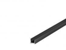 SLV 1000516 GRAZIA 20 LED Aufbauprofil, standard, gerillt, 3m, schwarz