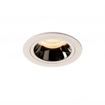 SLV 1003885 NUMINOS DL M Indoor LED Deckeneinbauleuchte weiß/chrom 3000K 55° inkl. Blattfedern