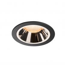 SLV 1003921 NUMINOS DL L Indoor LED Deckeneinbauleuchte schwarz/chrom 2700K 55°