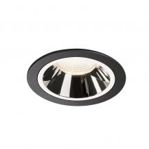 SLV 1003963 NUMINOS DL L Indoor LED Deckeneinbauleuchte schwarz/chrom 4000K 20°