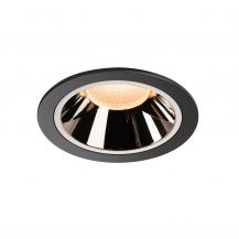 SLV 1003993 NUMINOS DL XL Indoor LED Deckeneinbauleuchte schwarz/chrom 2700K 55°
