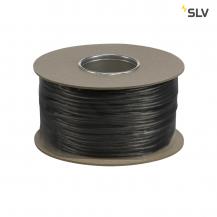 SLV 139060 NIEDERVOLT-SEIL, für TENSEO Niedervolt-Seilsystem, schwarz, 6mm², 100m