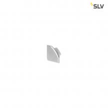 SLV 213934 GLENOS Endkappe für Linear-Eck-Profil 2720, silber, 2 Stück - Aktion: Nur noch angezeigter Bestand verfügbar