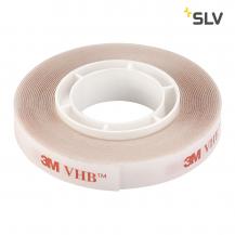 SLV 220000 Doppelseitiges Klebeband 9mm, transparent, 3m