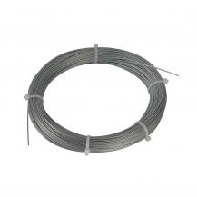 SLV 961031 Stahlseil 075mm mit PVC-Ummantelung 100m Ring verzinkt