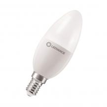 Ledvance E14 LED Kerzenlampe facility 7,3W wie 60W 2700K - Licht für AC/DC system (AC 220-240V, DC 176-250V)