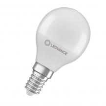 Ledvance E14 LED Tropfenlampe Classic matt 4,9W wie 40W 2700K warmweißes Licht hohe Farbwiedergabe CRI97