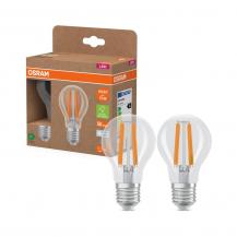 2er Set OSRAM E27 besonders effiziente LED Lampe 5W wie 75W 4000K neutralweißes Licht - beste Energie Effizienz Klasse