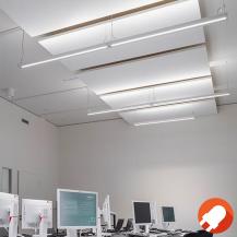 Philips LED Trueline 29S DALI  Aluminium - elegante Büro Pendelleuchte 2900lm