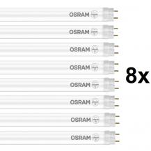 8x 120cm Osram LED T8 G13 Röhre 15W wie 36W 6500K tageslichtweiß EM PLASTIC für KVG