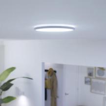 WIZ Smarte Superslim LED Deckenleuchte in Weiß WLAN/Wi-Fi Tunable White Ø24cm